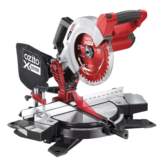 OZITO CORDLESS SLIDING MITRE SAW