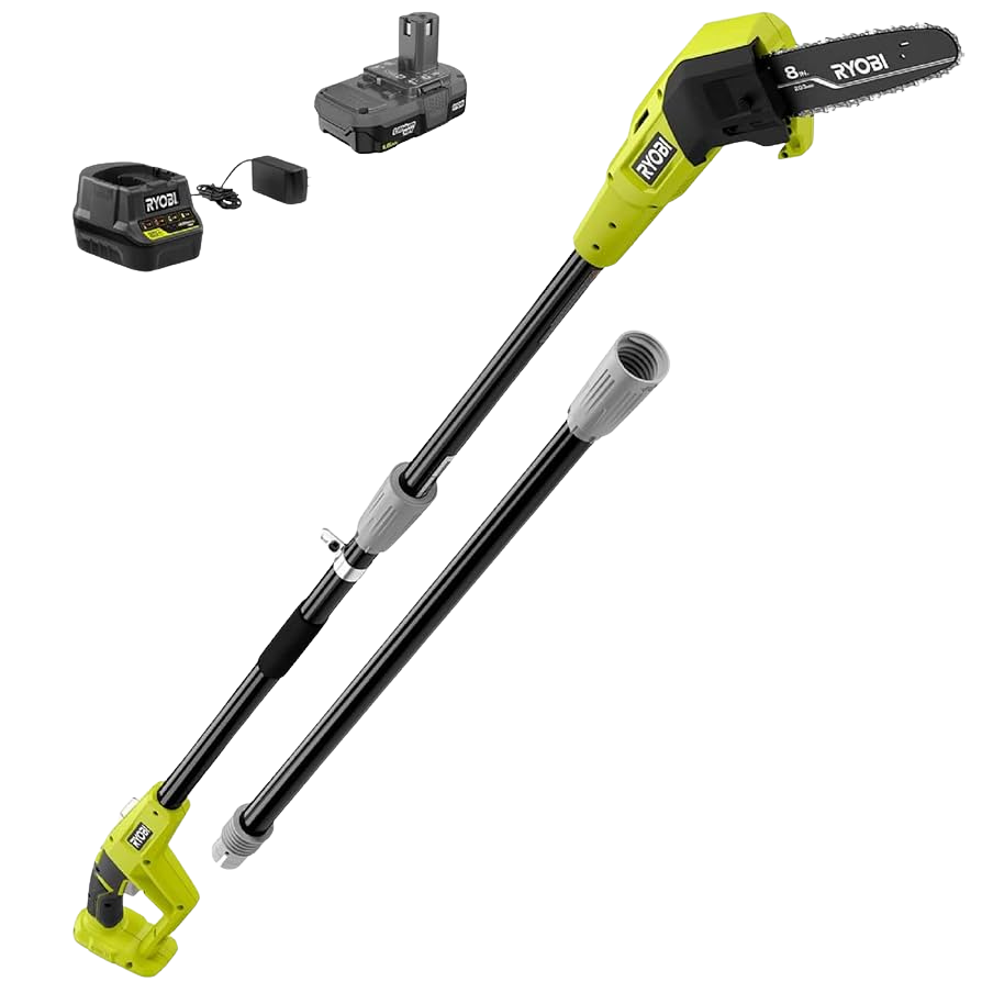 RYOBI CORDLESS POLE SAW