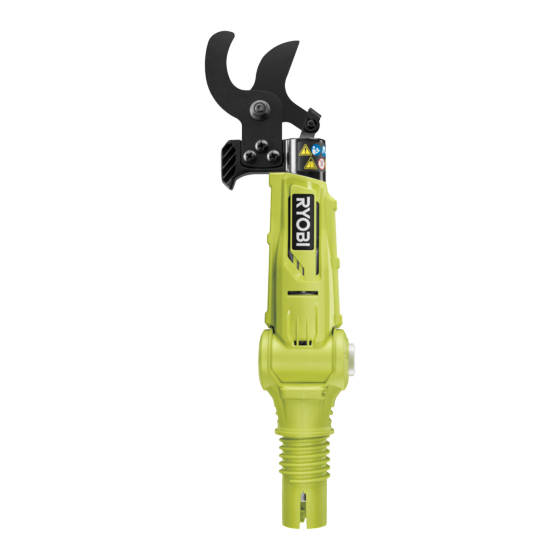 RYOBI CORDLESS POLE SAW