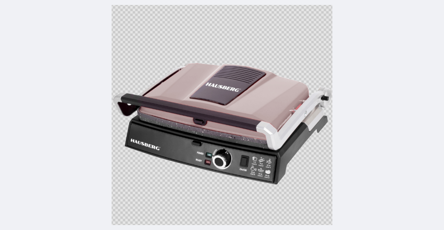 HAUSBERG ELECTRIC SANDWICH MAKER AND GRILL