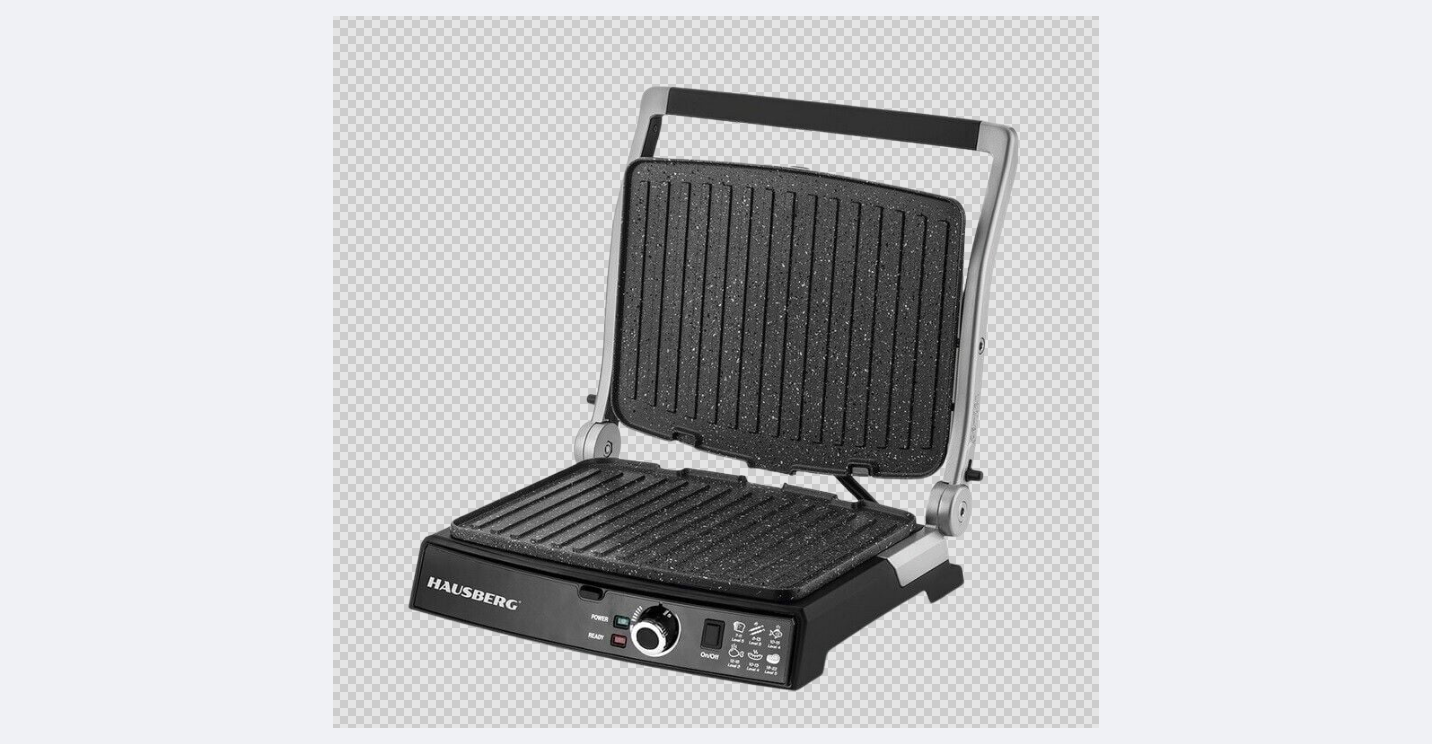 HAUSBERG ELECTRIC SANDWICH MAKER AND GRILL